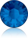 8ss CAPRI BLUE - Swarovski HOTFIX Rhinestones 2038 XILION 